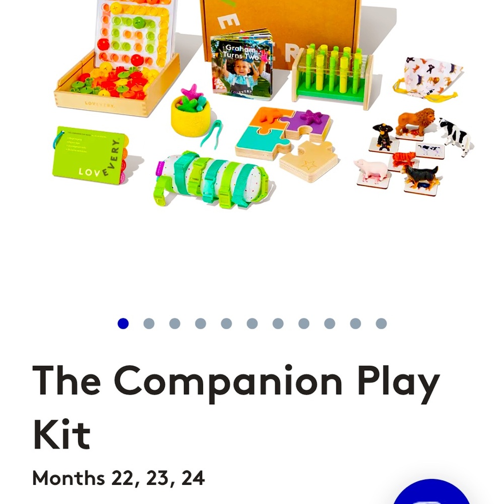 Lovevery the companion set 22,23,24 months